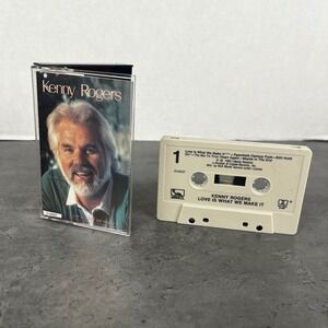 Kenny Rogers Love Is What We Make It Cassette Tape 1985‎ Liberty C140257 Country